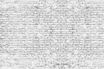 Fototapety  black and white old brick wall texture background for your text or decoration