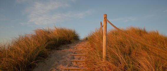Fototapeta premium The beautiful Danish Western coast