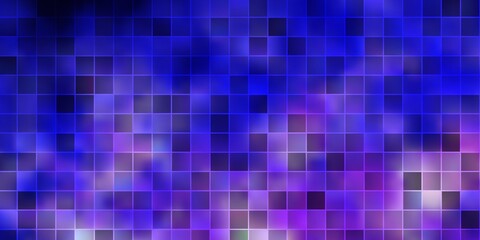 Light Purple vector pattern in square style.