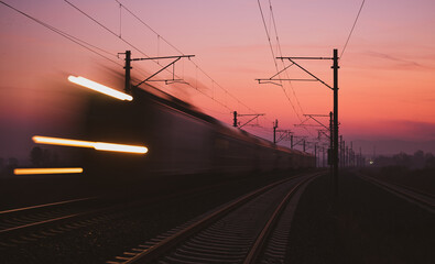Fototapeta na wymiar Train