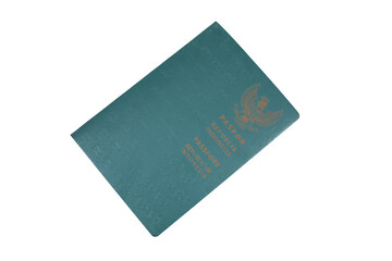 Indonesian passport book