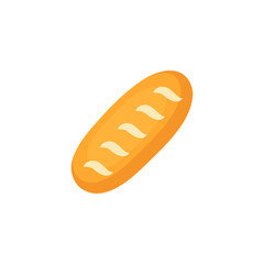 Food. Bread. Flat style vector illustration.