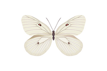 Fototapeta na wymiar Butterfly. A beautiful insect. Vector illustration in flat style.