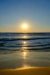 Fototapeta premium sunset on the beach