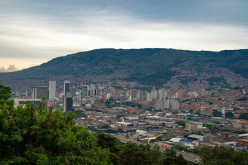 Medellín, Antioquia / Colombia. November 22, 2018. Medellín is the capital of the mountainous province of Antioquia (Colombia). Nicknamed the 