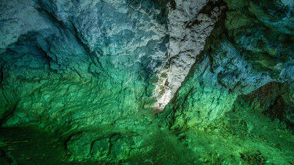 ściana jaskini tekstura © Mariusz Sowula