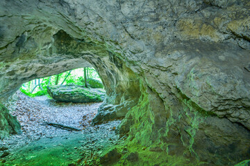 Wyjście z jaskini tekstura © Mariusz Sowula