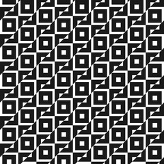 Seamless geometric abstract pattern with shift effect