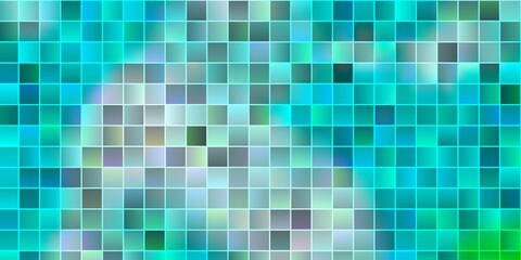 Light Blue, Green vector layout with lines, rectangles.