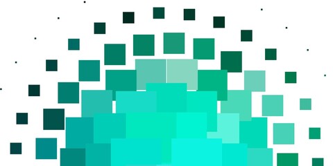 Light Green vector backdrop with rectangles. Illustration with a set of gradient rectangles. Template for cellphones.