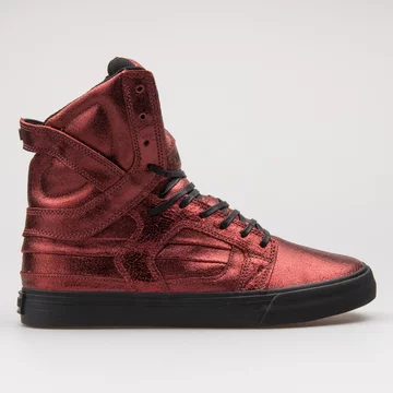 Supra skytop clearance red and black