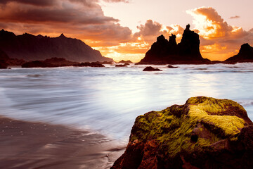 Benijo Beacht auf Teneriffa
