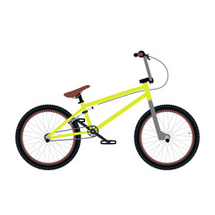 Fototapeta premium Vector BMX bicycle