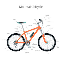 Mountain bicycle