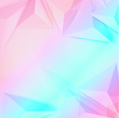 abstract background with colorful triangles