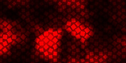 Dark Red vector pattern in square style. Abstract gradient illustration with rectangles. Best design for your ad, poster, banner.