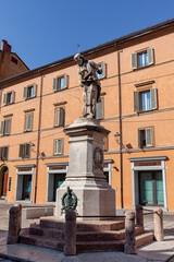 Fototapeta na wymiar Monument To Luigi Galvani. Bologna