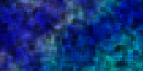 Light Pink, Blue vector background with rectangles.