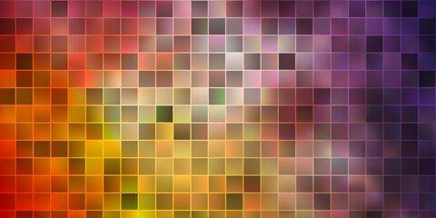 Light Blue, Yellow vector background in polygonal style.