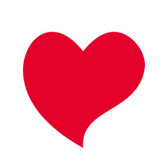 Love heart icon. Loving hearts, red like and lovely romance outline symbol. Valentine lovely passion hearted emotional drawn or valentines day loving postcards vector isolated icon