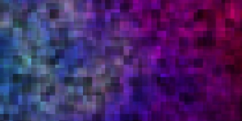 Light Blue, Red vector layout with lines, rectangles.