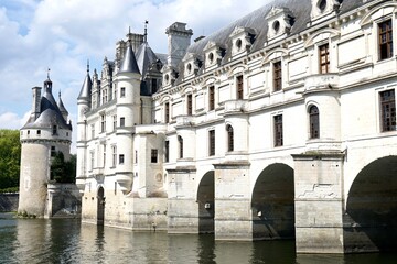 Naklejka na ściany i meble Loire Valley Castle