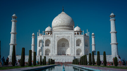 Fototapeta premium taj mahal agra india