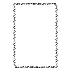 Decorative frame. Retro ornamental frame, vintage rectangle ornaments and ornate border. Decorative wedding frames, antique museum picture borders or deco devider. Isolated icons vector