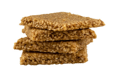 Sesame bars also known as tit chikki sweet dish