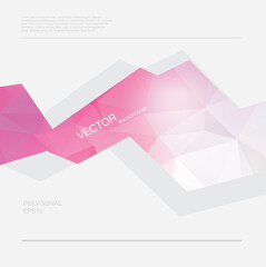 Vector abstract geometric background, header, layout, cover