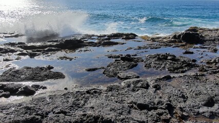 where the land meets the sea and forms paradise