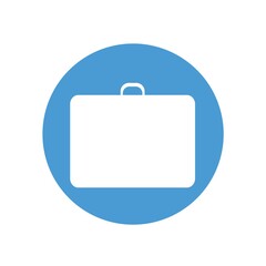 briefcase luggage vector icon travel bag