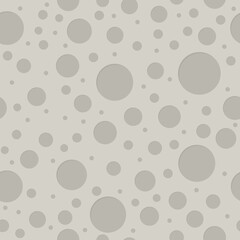 Moon surface seamless pattern, flat design template, vector illustration