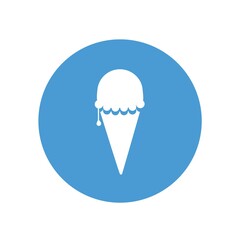 sweet ice cream candy vector icon