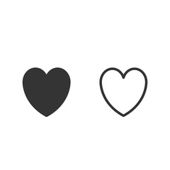 heart vector icon love