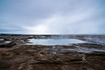 A Geyser in Iceland