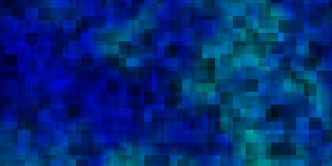 Light BLUE vector background with rectangles.