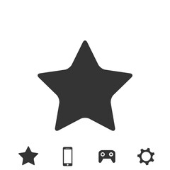 Obraz premium star icon