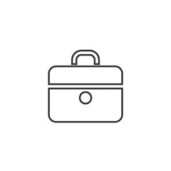 travel suitcase vector icon luggage