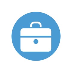 travel suitcase vector icon luggage