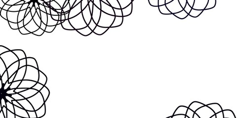 Light Purple vector template with circles.