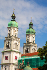 Fototapeta na wymiar Kempten - St. Lorenz Basilika - Kirche