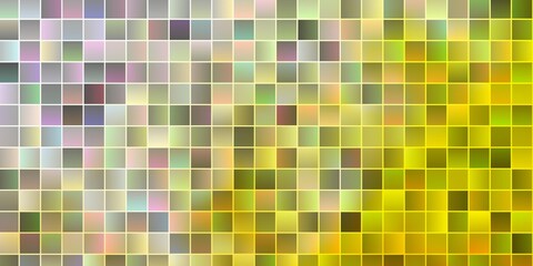 Light Orange vector background in polygonal style.