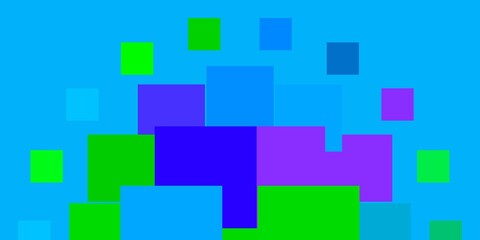 Light Multicolor vector background in polygonal style. Abstract gradient illustration with rectangles. Pattern for commercials, ads.