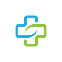 Medical Health and Pharmacy Logo Design Template