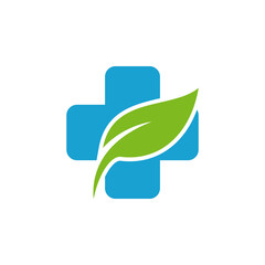 Medical Health and Pharmacy logo vector design template. 