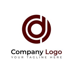 Obraz premium A simple and modern logo for personal or company brand needs
