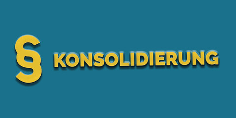 Konsolidierung