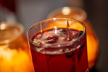 Cocktail - Drink - Detail - rot