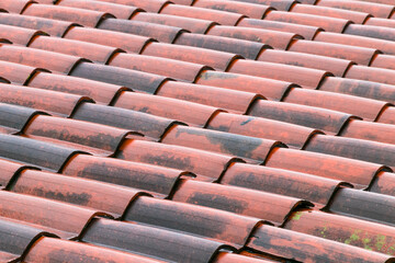 red roof tiles look like silent witnesses